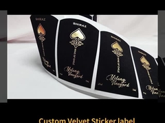 ワインボトルのためのワインラベル