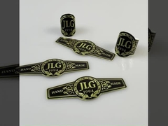 アート紙 引換可能な葉巻バンド 印刷 彫刻 リング 葉紙 ラベル 印刷