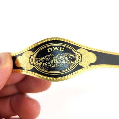 葉巻バンドリングラベル 金箔エンボス加工 カスタム葉巻バンド ラベルステッカー