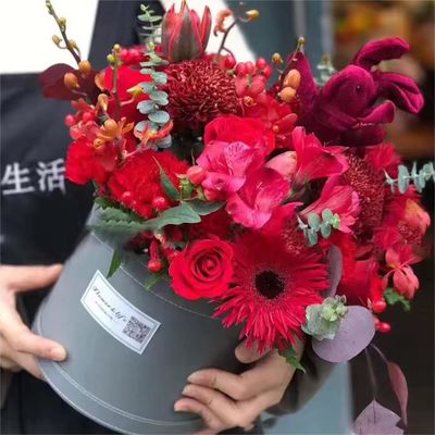 購入 ピンクの紙箱 ロゴ印刷 リボンハンドル付き 子供用ギフト用包装 硬質ボックス online manufacture