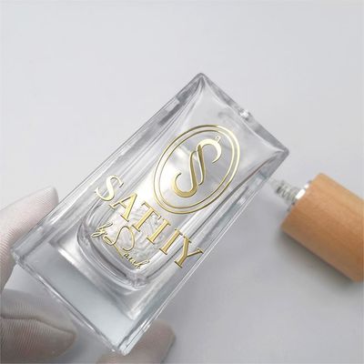 購入 カスタム 3D 化粧品 粘着金製紙 スティッカー 香水 ガラスボトル ロゴ ラベル online manufacture