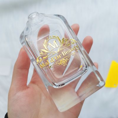 良い値段 香水包装 オーダーメイド ロゴ 香水 ボトル ラベル ホットスタンプ 透明ステッカー ろうそく オンライン
