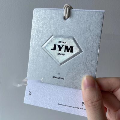良い値段 冷打印 カスタム ギフト タグ 紙 偽造防止 タグ クラフト 紙 ハング タグ 印刷可能 オンライン