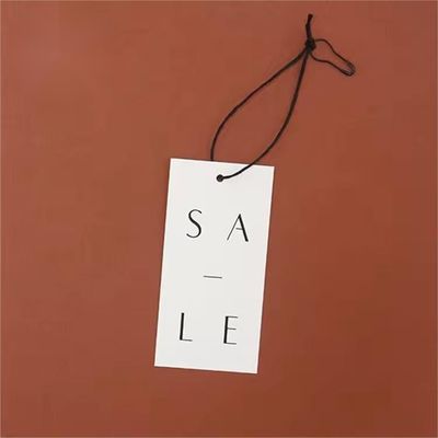 良い値段 ギフト ストリング オーダーメイド 衣料品 ラベル 黒紙 価格 タグ 衣料品のハング タグ オンライン